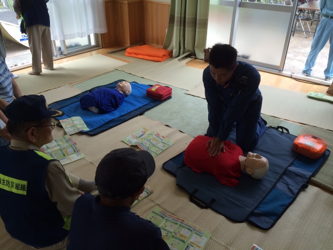 150913中幡防災訓練①